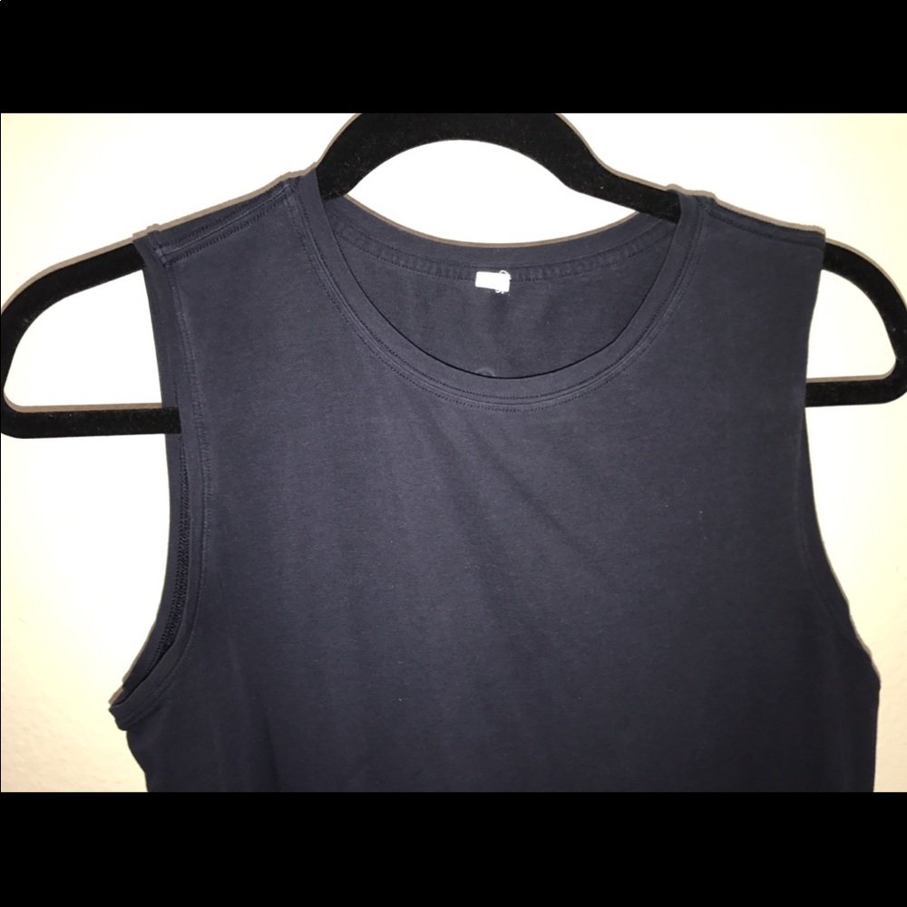 Navy blue Lululemon tank top